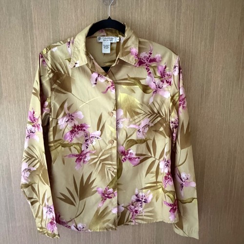 Coolibar button down - down, wmn