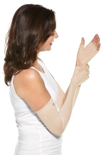 Coolibar long fingerless - long, uv